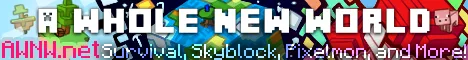 A Whole New World banner