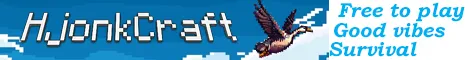 Hjonkcraft Servers banner