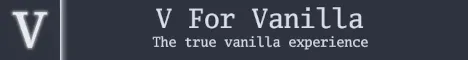 V For Vanilla banner